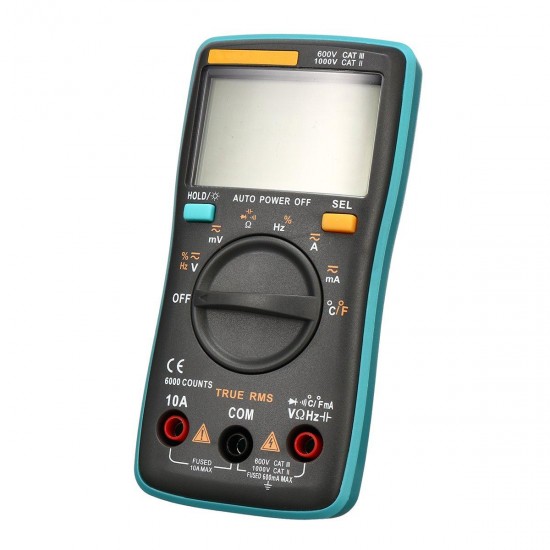 Digital LCD Multimeter Voltmeter Portable Ammeter AC DC Volt Current Test Digital LCD Multimeter Voltmeter Portable Ammeter AC DC Volt Current Test