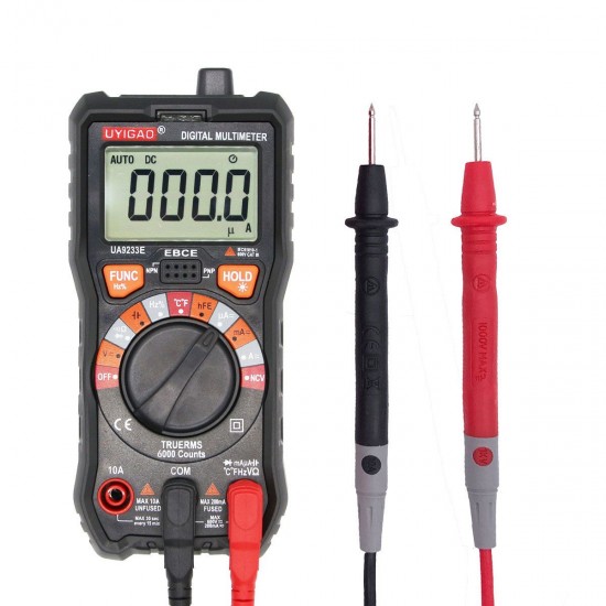 Digital LCD Multimeter Voltmeter Tester Ammeter DC AC OHM Auto Range 2000Counts Digital LCD Multimeter Voltmeter Tester Ammeter DC AC OHM Auto Range 2000Counts