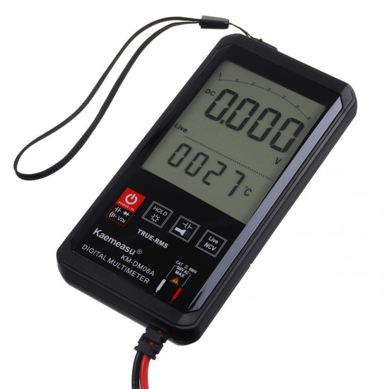 Digital Multimeter DC/AC Tester True RMS 6000 Auto Range Capacitance Resistance