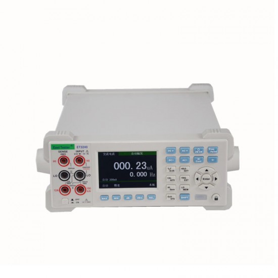 ET3240 22000 counts Benchtop Digital Multimeter with Large Clear Screen High Precision Desktop Multimeter ET3240 22000 counts Benchtop Digital Multimeter with Large Clear Screen High Precision Desktop Multimeter