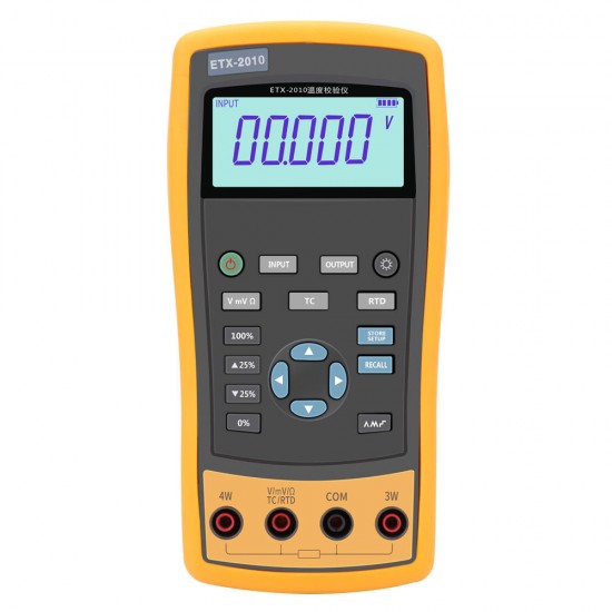 ETX-1810 & ETX-2010 Temperature Calibrator Multimeter Support for PC Communication ETX-1810 & ETX-2010 Temperature Calibrator Multimeter Support for PC Communication