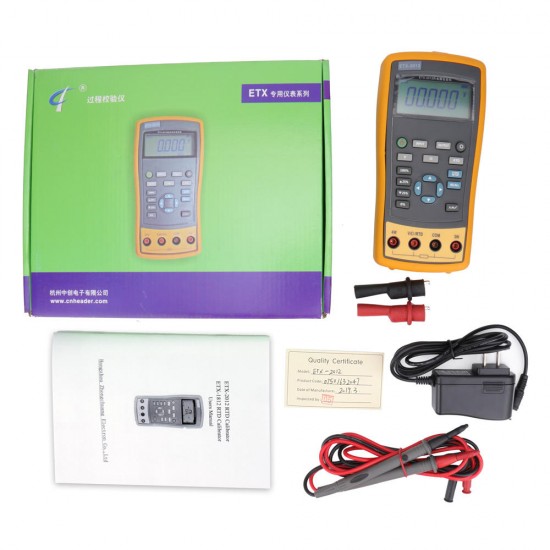ETX-1812 & ETX-2012 Thermal Resistance Calibrator Multimeter Support for PC Communication ETX-1812 & ETX-2012 Thermal Resistance Calibrator Multimeter Support for PC Communication