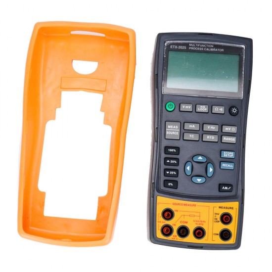 ETX-1825 Multi-function Process Calibrator Multimeter with A Split-screen Display Support for PC Communication ETX-1825 Multi-function Process Calibrator Multimeter with A Split-screen Display Support for PC Communication