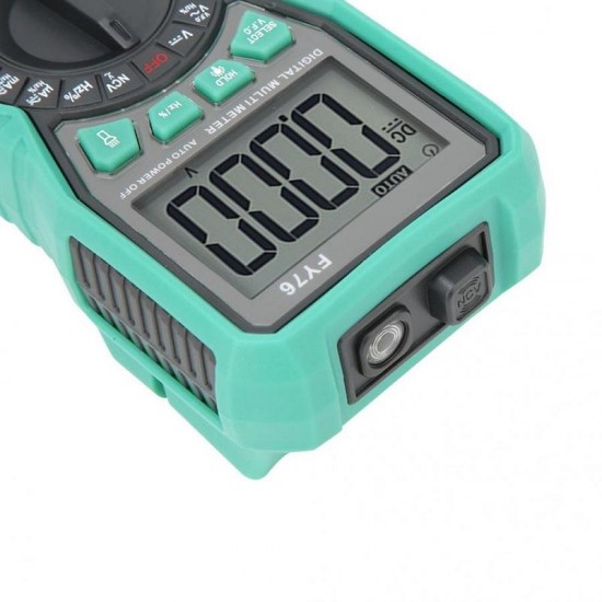 FY76 Digital Multimeter LCD Display Multimeter Automatic Range 0~600V AC DC True RMS Tester with LCD Display FY76 Digital Multimeter LCD Display Multimeter Automatic Range 0~600V AC DC True RMS Tester with LCD Display