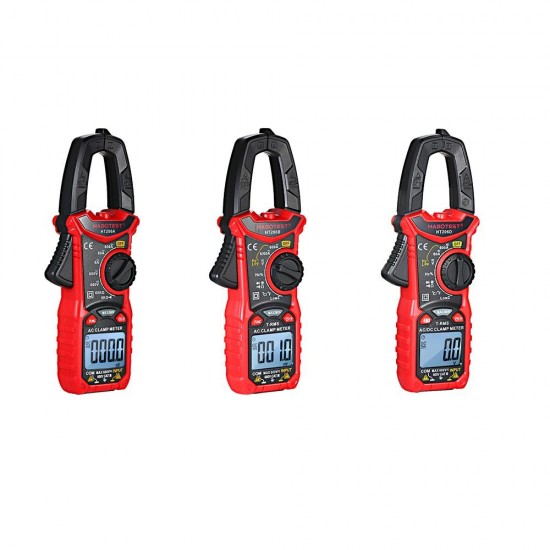 HT206A/HT206B/HT206D AC/DC Digital Clamp Meter for Measuring AC/DC Voltage , AC/DC Current, NCV Clamp Multimeter