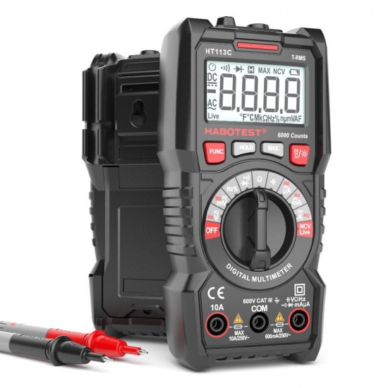 HT830l HT113A/B/C High Precision Digital Profissional Multimeter DC/AC Voltage Current Meter Handheld Digital Mini Multitester Ammeter NCV HT830l HT113A/B/C High Precision Digital Profissional Multimeter DC/AC Voltage Current Meter Handheld Digital Mini Multitester Ammeter NCV