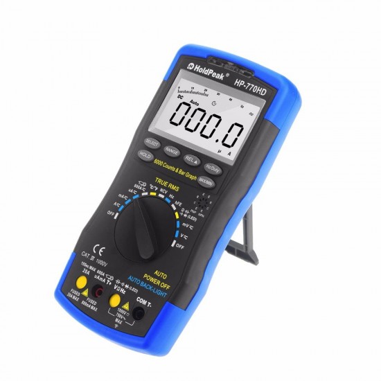 HP-770HD Autorange Digital Multimeter True RMS AC/DC Voltage Frequency Electrical Tester