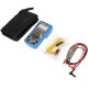 HP-90E Digital Auto Range DMM Multimeter DC AC Amp Volt Ohm Freq Cap Temperature Meter Battery Tester with Auto LCD Backlight