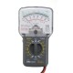 KT7006 Analog Multimeter Built-in Test Leads Large Display AC/DC Voltage DC Current Measurement Input Impedance