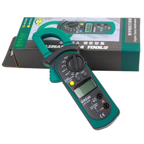 LA812201 Electrical Tester Digital Clamp Multimeter AC/DC Ammeter Voltmeter Potable Multimeter LA812201 Electrical Tester Digital Clamp Multimeter AC/DC Ammeter Voltmeter Potable Multimeter