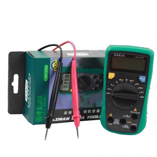 LA813302 LCD Professional Automatic Digital Multimeter Multimetro Digital Tools Electric Tester AC/DC Amperemeter Voltmeter