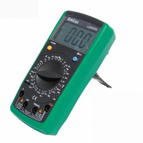 LA814101 Digital Multimeter Multimetro Instrument Probe Amp Meter Ammeter AC/DC voltageTest Current Temperature Resistance Testing