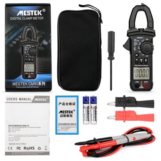 CM81 Clamp Multimeter Diagnostic-tool 6000 Counts Digital DC CM81 Clamp Multimeter Diagnostic-tool 6000 Counts Digital DC