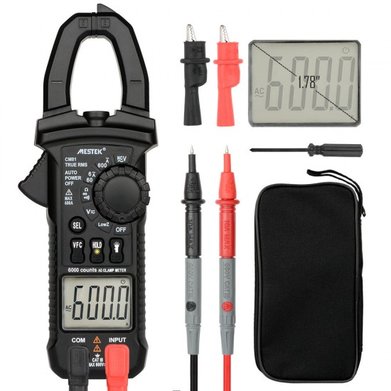 CM81 Clamp Multimeter Diagnostic-tool 6000 Counts Digital DC