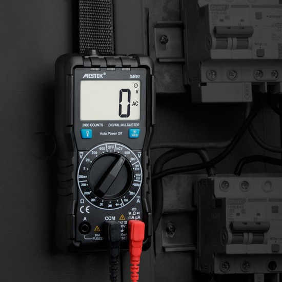 DM91 Mini Multimeter Digital 2000 Counts Tester NCV True RMS Auto Range