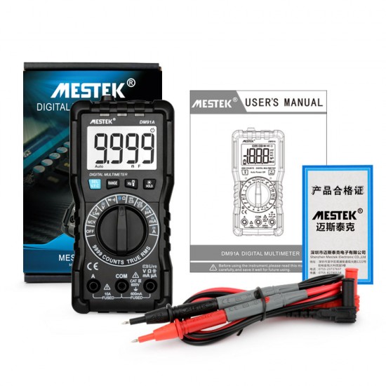 DM91A Mini Digital Multimeter 9999 Counts Auto Range Tester DM91A Mini Digital Multimeter 9999 Counts Auto Range Tester