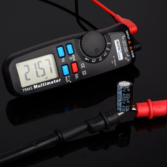 DM92A Digital Multimeter 6000 Counts True RMS Digital Multimetro Auto Range DC/AC Multimetester Diode Temperature Tester