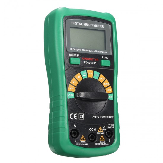 MS8233D Pro Digital Multimeter AC/DC Ammeter Resistance Capacitance LCD Tester