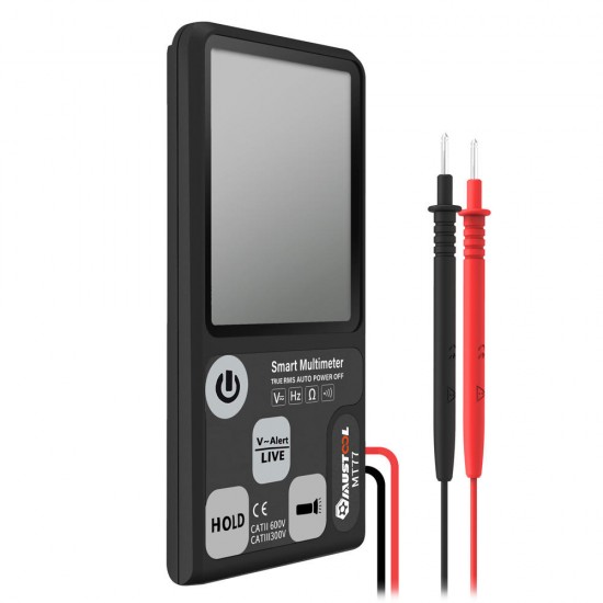 MT77 Large Screen Smart Digital Multimeter Voltage Tester 3-Line Display Fully Auto-Range True RMS 6000 Counts DMM with Analog Bargraph MT77 Large Screen Smart Digital Multimeter Voltage Tester 3-Line Display Fully Auto-Range True RMS 6000 Counts DMM with Analog Bargraph