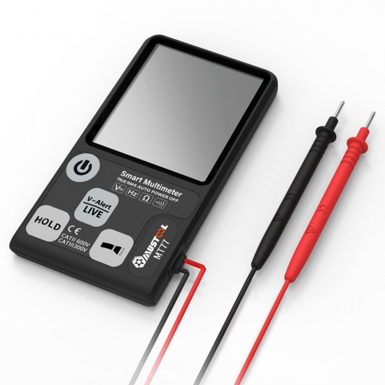 MT77 Large Screen Smart Digital Multimeter Voltage Tester 3-Line Display Fully Auto-Range True RMS 6000 Counts DMM with Analog Bargraph MT77 Large Screen Smart Digital Multimeter Voltage Tester 3-Line Display Fully Auto-Range True RMS 6000 Counts DMM with Analog Bargraph