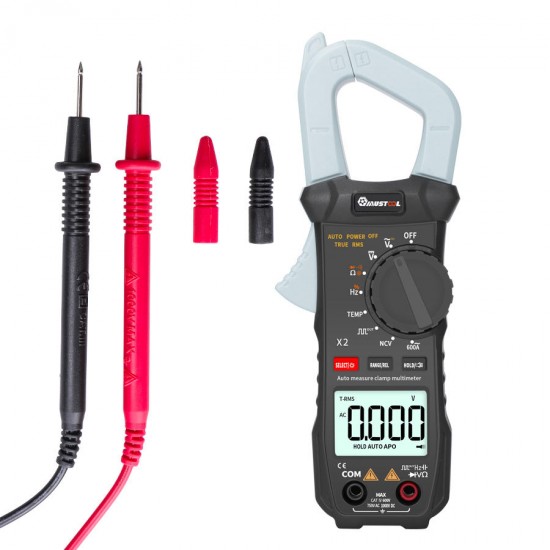 X2 Pocket 6000 Counts True RMS Clamp Meter AC Voltage & Current Digital Multimeter Automatic Digital Meter With Square Wave Output Ω/V/A/Diode/Frequency/Continuity Test X2 Pocket 6000 Counts True RMS Clamp Meter AC Voltage & Current Digital Multimeter Automatic Digital Meter With Square Wave Output Ω/V/A/Diode/Frequency/Continuity Test