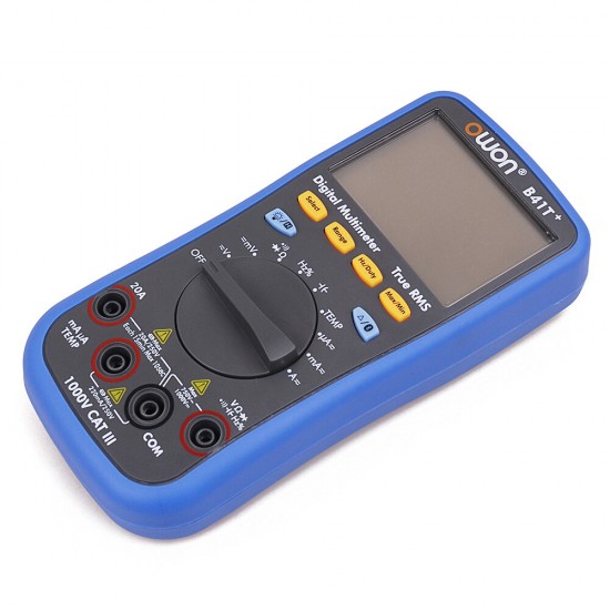 B41T+ 4 1/2 Digital Multimeter With Bluetooth True RMS Tester Meter 3 in 1 Datalogger + Multimeter + Temperature Meter B41T+ 4 1/2 Digital Multimeter With Bluetooth True RMS Tester Meter 3 in 1 Datalogger + Multimeter + Temperature Meter