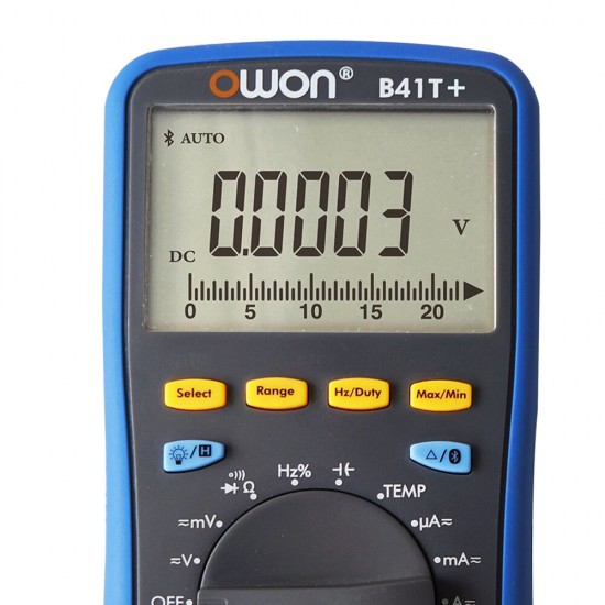 B41T+ 4 1/2 Digital Multimeter With Bluetooth True RMS Tester Meter 3 in 1 Datalogger + Multimeter + Temperature Meter