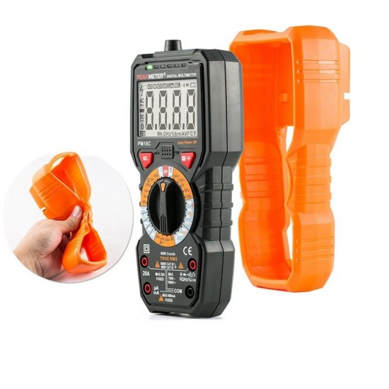 Digital Multimeter PM18C with True RMS AC/DC Voltage Resistance Capacitance Frequency Temperature NCV Tester Digital Multimeter PM18C with True RMS AC/DC Voltage Resistance Capacitance Frequency Temperature NCV Tester