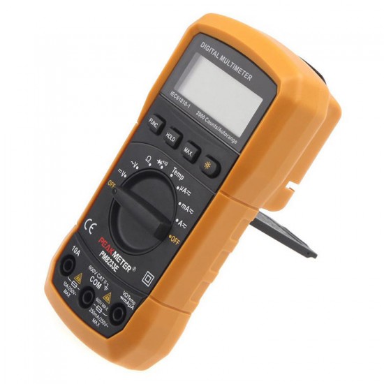MS8233E LCD Digital Auto Range Multimeter AC DC Ammeter Voltage Diode Continuity Tester