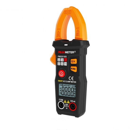 PM2016S 6000 Counts True RMS Multimeter NCV Test V/A/Ω Auto Scan Clamp Meter