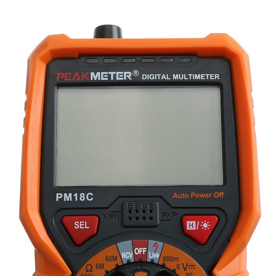 PM18C True RMS Digital Multimeter AC/DC LCD Display Multimeter PM18C True RMS Digital Multimeter AC/DC LCD Display Multimeter