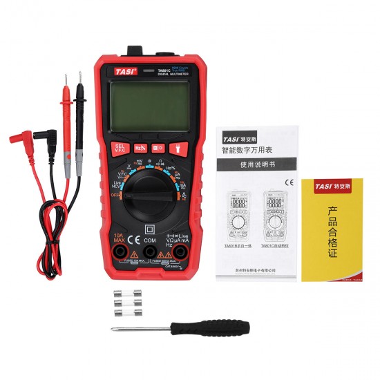 TA801C Multimeter High Precision Automatic Digital Ammeter Table AC and DC Universal Multifunction