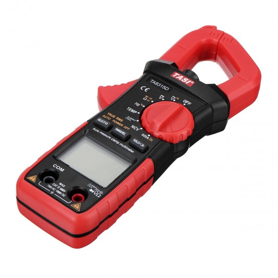 TA8315D Clamp Meter Multimeter High Precision Digital Ammeter Table AC and DC Universal Automatic Multifunction