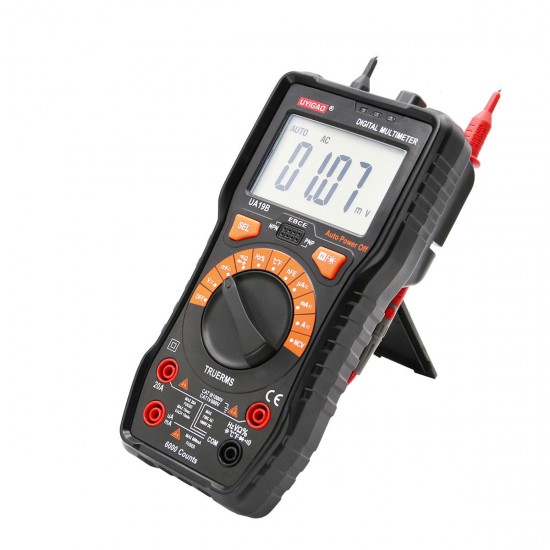 UA19B Automatic Range MCU Processor LED Multimeter Temperature Measureme NCV Flashlight Lighting UA19B Automatic Range MCU Processor LED Multimeter Temperature Measureme NCV Flashlight Lighting