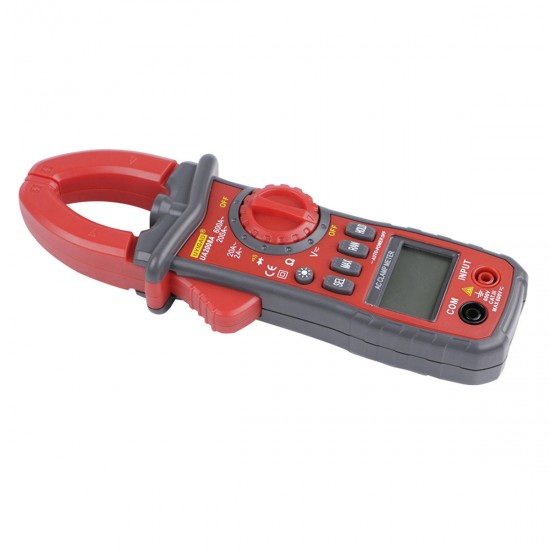 UA2008A Handheld Dual Open Digital Clamp Multimeter AC/DC Voltage Test Probes