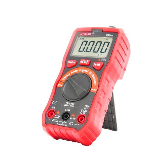 UA8888 Red Backlight Display Automatic Digital Multimeter DC/AC Voltage Current Meter Multimetro Digital