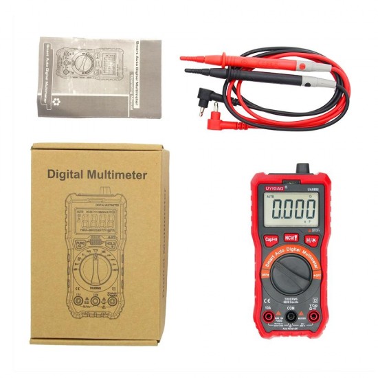 UA8888 Red Backlight Display Automatic Digital Multimeter DC/AC Voltage Current Meter Multimetro Digital UA8888 Red Backlight Display Automatic Digital Multimeter DC/AC Voltage Current Meter Multimetro Digital