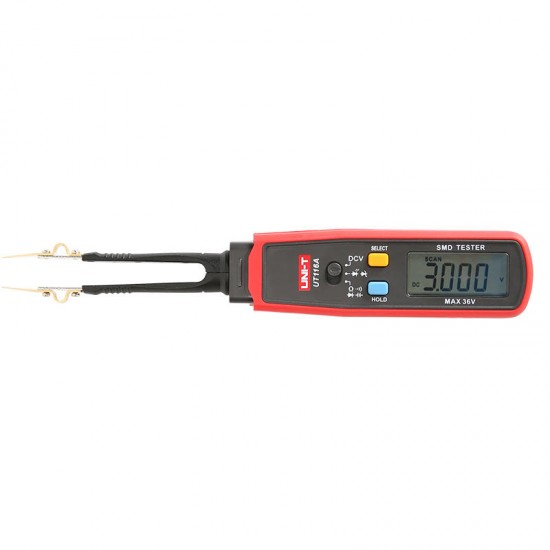 SMD Multimeter UT116A UT116C Auto Range Resistance Capacitance Diode(RCD) LED Zener DCV Continuity Battery Tester Meter