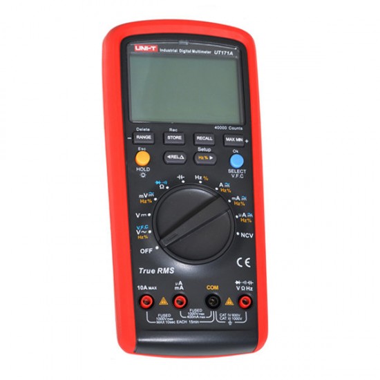 UT171A Professional Intelligent Digital Multimeter DC/AC V/A Ohm/Hz Capacitance Tester