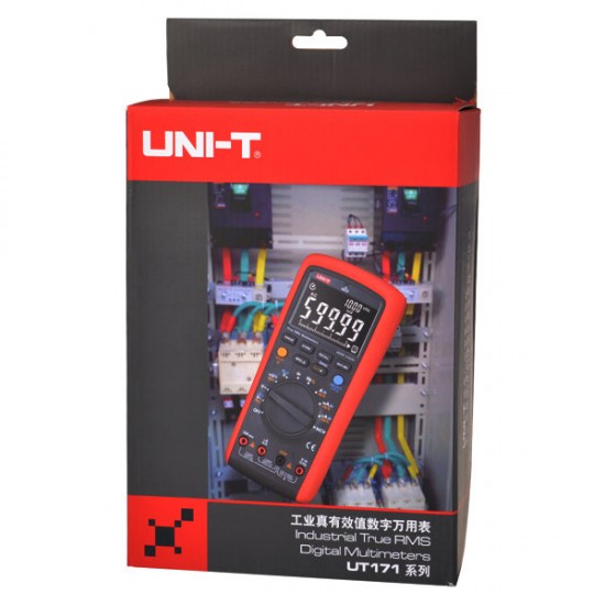 UT171A Professional Intelligent Digital Multimeter DC/AC V/A Ohm/Hz Capacitance Tester