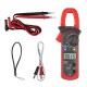 UT204A Digital Handheld Auto Range Clamp Multimeter DMM AC/DC Volt Amp Resistance Capacitance Frequency Temperature Tester