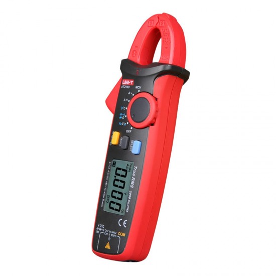 UT210D Digital Clamp Meter Temperature Measurement Auto Range Capacitance Multimeter AC/DC Current Voltage Resistance Meters