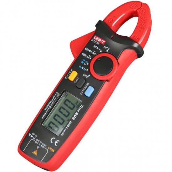 UT211B Multifunction 6000 Count True RMS Mini Clamp Meter Multimeter with V.F.C. NCV Test & Zero Mode