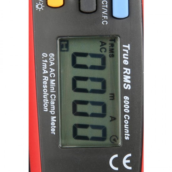 UT211B Multifunction 6000 Count True RMS Mini Clamp Meter Multimeter with V.F.C. NCV Test & Zero Mode