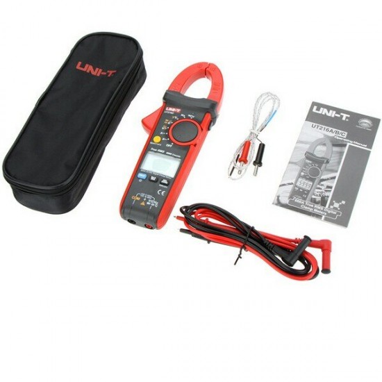 UT216C 600A True RMS Digital Clamp Meter Multimeter Auto Range with Frequency Capacitance Temperature NCV Test Megohmmeter UT216C 600A True RMS Digital Clamp Meter Multimeter Auto Range with Frequency Capacitance Temperature NCV Test Megohmmeter