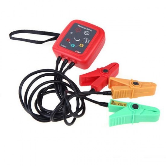 UT262A LED Display Non Contact 3 Phase Sequence Rotation Detector Indicator Meter Tester Buzzer UT262A LED Display Non Contact 3 Phase Sequence Rotation Detector Indicator Meter Tester Buzzer