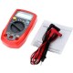 UT33A Palm Size Digital Mini Auto Range Multimeter Diode Transistor AC DC Current Voltage Test