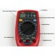 UT33C Palm Size Digital Handheld Multimeter DMM DC AC Ammeter Voltmeter Ohm Tester