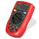 UT33C Palm Size Digital Handheld Multimeter DMM DC AC Ammeter Voltmeter Ohm Tester