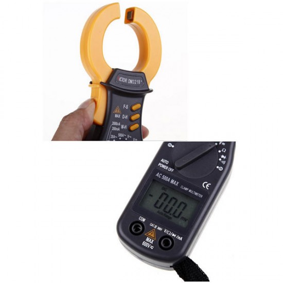 DM3218+ Professional Digital Clamp Multimeter Resistance Meter DM3218+ Professional Digital Clamp Multimeter Resistance Meter